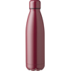 Stainlesss steel single walled bottle (750ml) in Burgundy