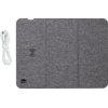 RPET wireless charger mouse mat/phone stand in Grey