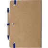 Recycled carton notebook (A5) in Cobalt Blue
