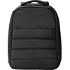 rPET anti-theft laptop backpack in Black