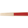 Bamboo fan in Red