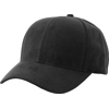 Suede cap in Black