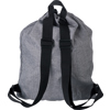 Drawstring foldable backpack in Grey