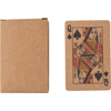 Recycled deck of cards in Brown