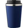 Stainless steel double walled travel mug (350ml) in Blue