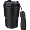 Stainless steel double walled travel mug (320ml) in Black