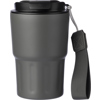 Stainless steel double walled travel mug (320ml) in Grey