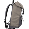 Polyester backpack in Taupe