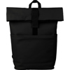 PU leather backpack in Black