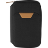 RPET travel wallet in Black