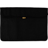 Cotton laptop pouch in Black