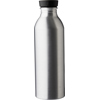 Recycled single walled bottle (550ml) in Silver