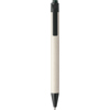 Recycled milk carton ballpen in Black