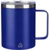 Stainless steel double walled travel mug (300 ml) in Cobalt Blue