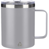 Stainless steel double walled travel mug (300 ml) in Grey