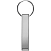 Recycled key holder bottle opener in Silver