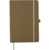 Recycled biowaste notebook (approx. A5) in Brown