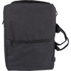 RPET polyester backpack in Black