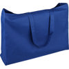 Oeko-Tex cotton shopping bag. (220gm / 7.8oz) in Blue