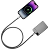 The Volt - BrandCharger RPET charging cable in Gunmetal Grey