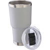 Stainless steel double walled travel mug (300ml) in Grey