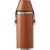 Recycled stainless steel flask (230ml) in Brown