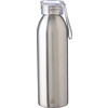 Stainless steel single-walled bottle (650ml) in Silver