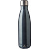 Recycled stainless steel single walled bottle (650ml) in Gunmetal Grey