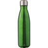 Recycled stainless steel double walled bottle (500ml) in Green