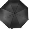 RPET telescopic umbrella in Black