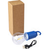 Chargeable lightbulb in Cobalt Blue