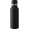 Stainless steel double walled bottle (500ml) in Black