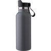 Stainless steel double walled bottle (500ml) in Grey