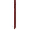Recycled aluminium ballpen in Burgundy