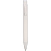 Recycled aluminium ballpen in White