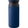 Stainless steel double walled travel mug (300ml) in Blue