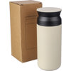 Stainless steel double walled travel mug (300ml) in Ivory