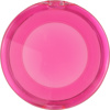 Plastic double pocket mirror. in pink