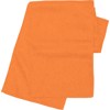 Fleece scarf in Orange