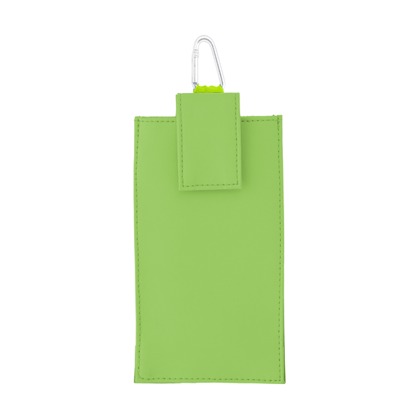 Body safe/phone pouch. in lime
