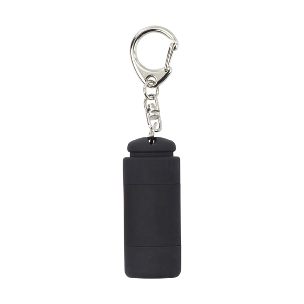 Usb Rechargeable Pocket Torch in black