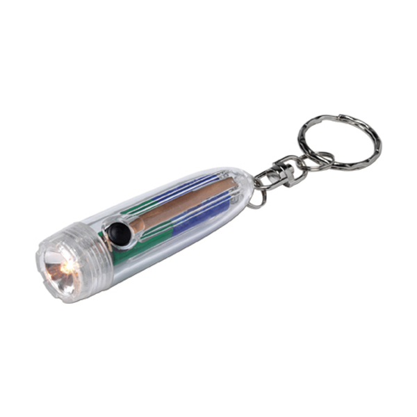 Translucent Pocket Torch in transparent