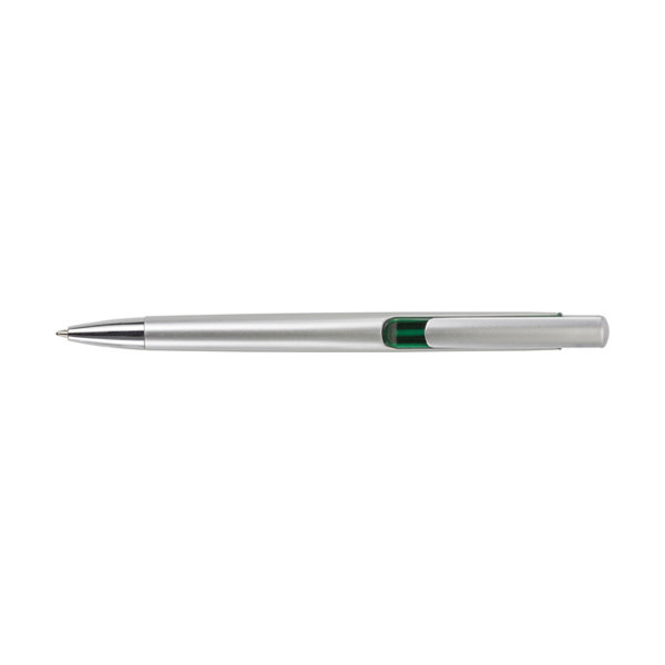 Plastic Ballpen With Blue Ink in green