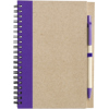 The Nayland - Notebook with ballpen in Purple
