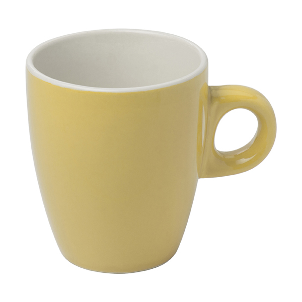 Mug, 150 ml. WHITE & COLS in yellow