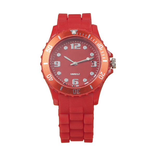 Analogue Watch in red
