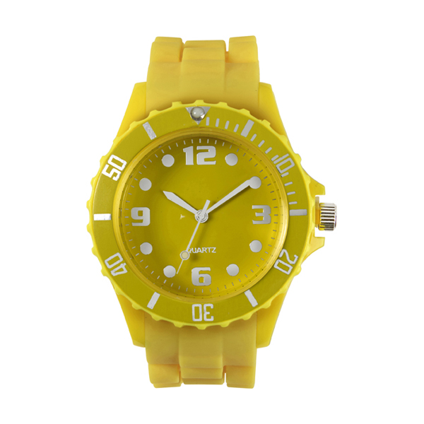 Analogue Watch in yellow