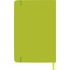 A5 Notebook with a soft PU cover in light-green