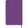 A5 Notebook with a soft PU cover in purple