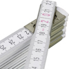 Stabila wooden folding ruler (2m) in White